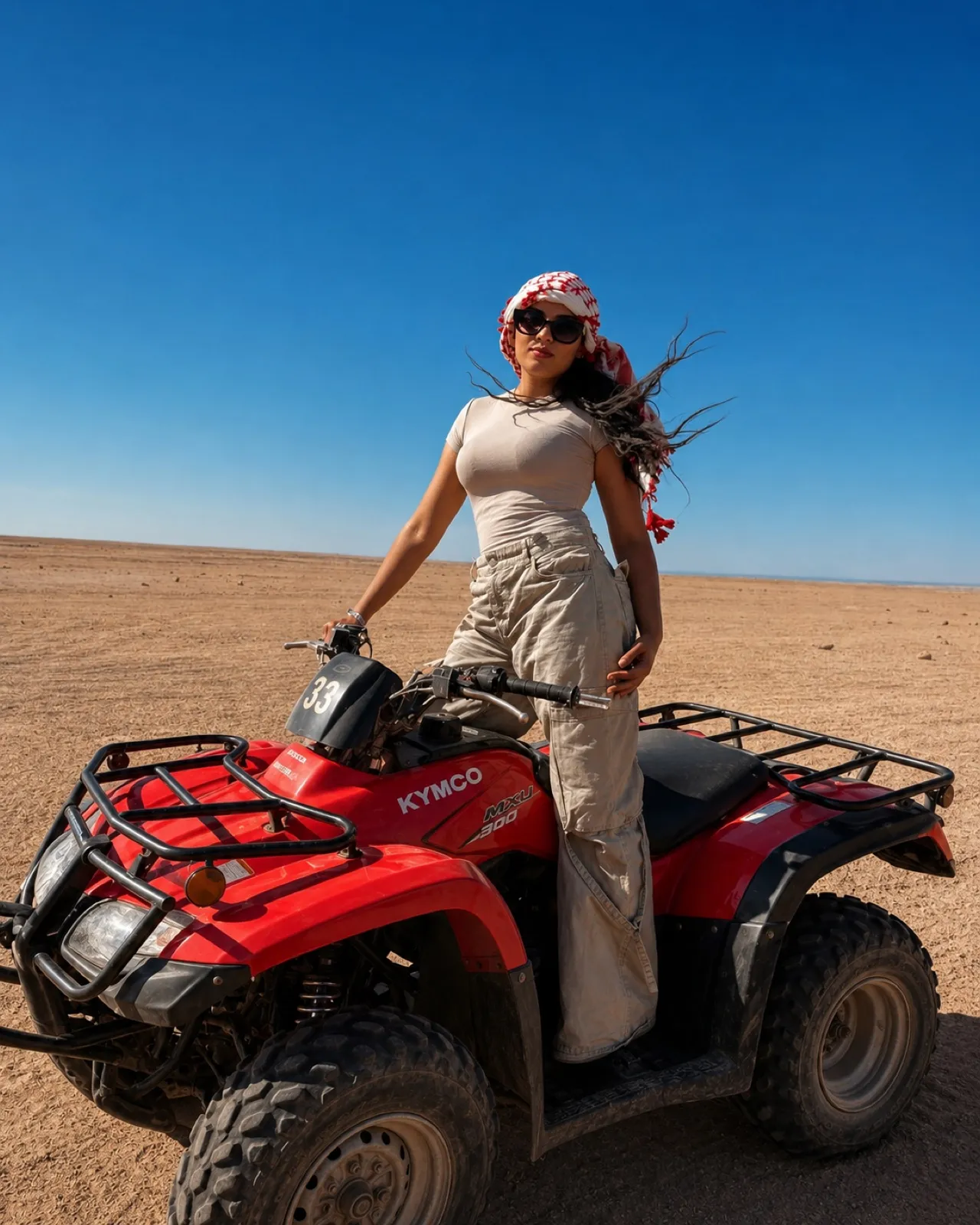 Quad et chameau, le combo Saïdia